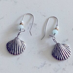 Seashell earrings